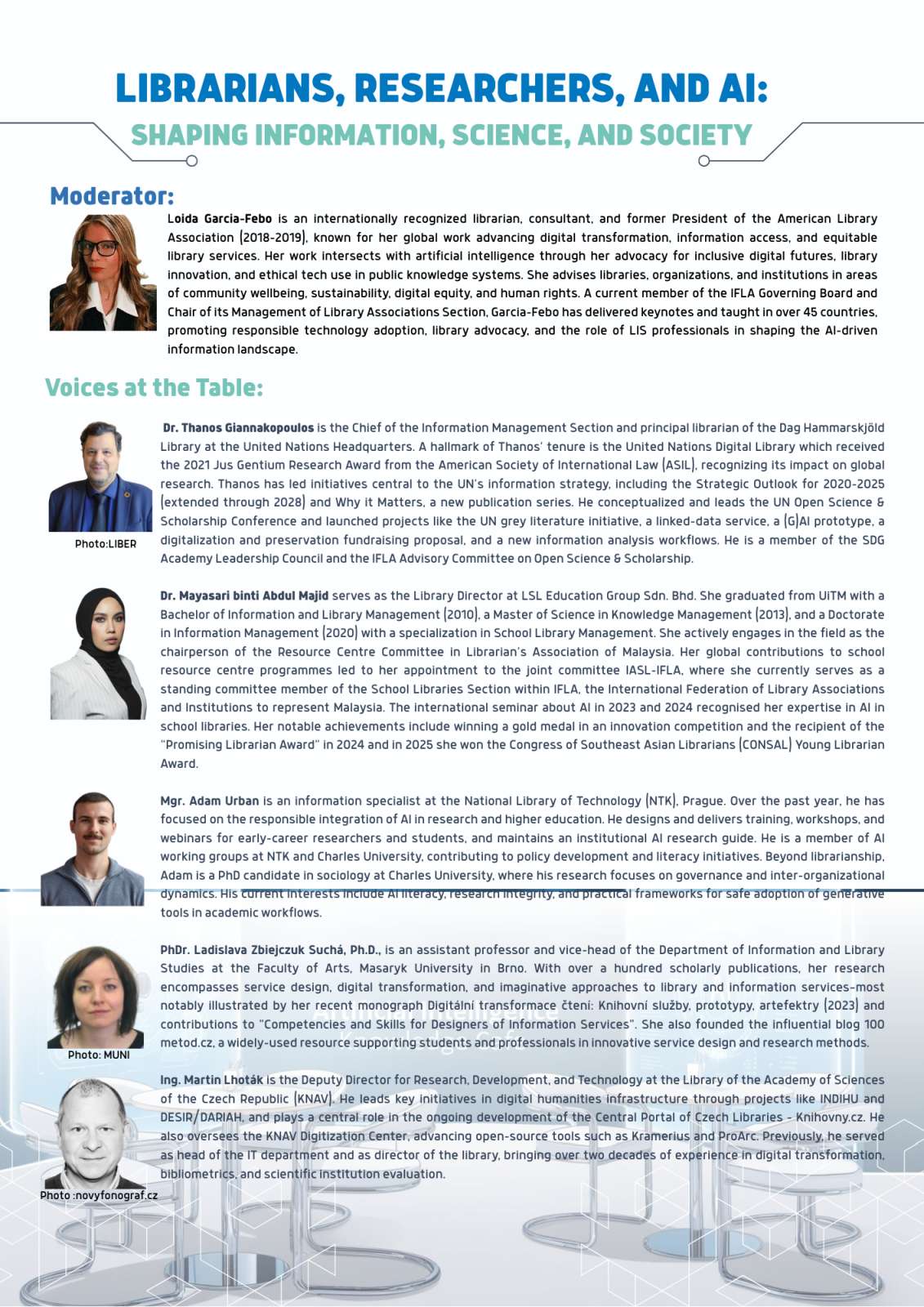 AI Knowledge Cafe Key people