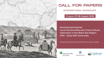 CALL FOR PAPERS: Decentering Empires: Local Communities and Cross-Cultural Interaction in the Black Sea Region (17th–Early 20th Centurie