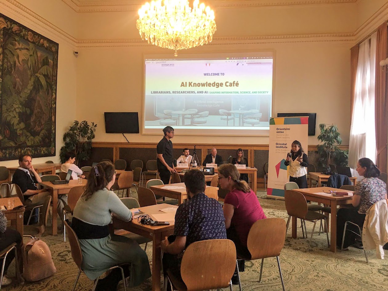 Dr. Alenzuela giving a short instruction for the discussion