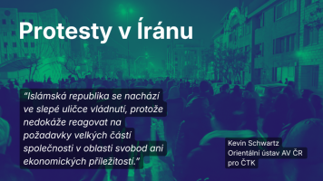 Deputy Director Kevin L. Schwartz commented on the unfolding situation in Iran for Ceska Tiskova Kancelar (CTK)
