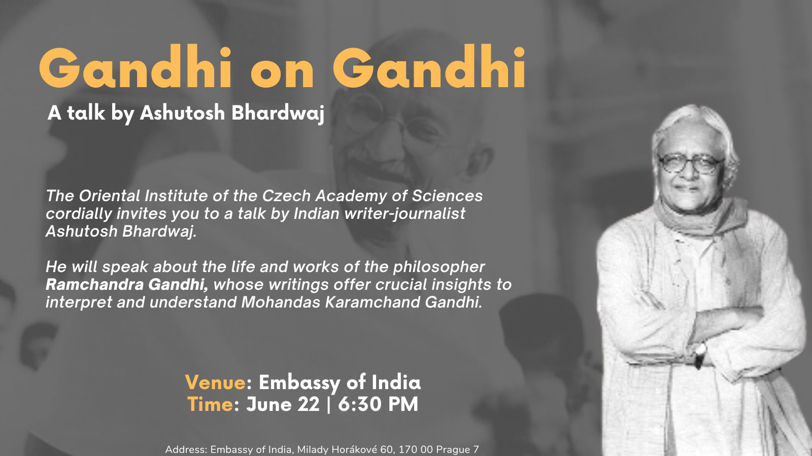 Gnadhi on Gandhi