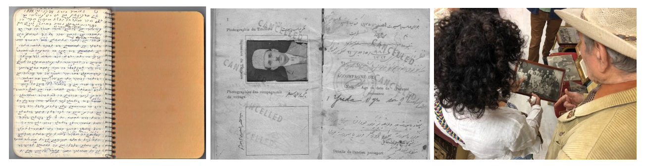 Haim Abraham’s Notebook & Haim’s passport