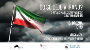CO SE DĚJE V ÍRÁNU? - O situaci na Blízkém východě s Fatimou Rahimi