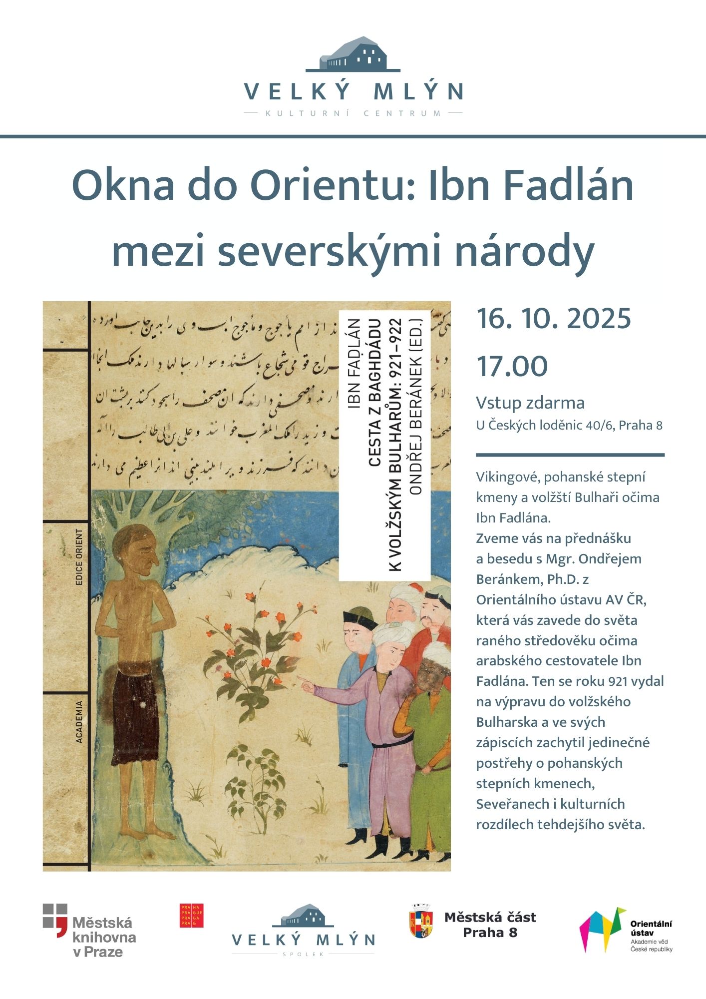 Okno do Orientu - Velký Mlýn 16.10. 2025