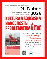 POZVÁNKA: Kultura a současná národnostní problematika v Číně