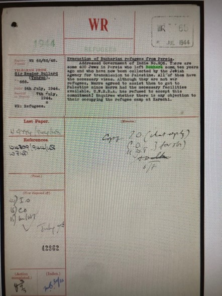 Telegram from Teheran Telegram from Teheran