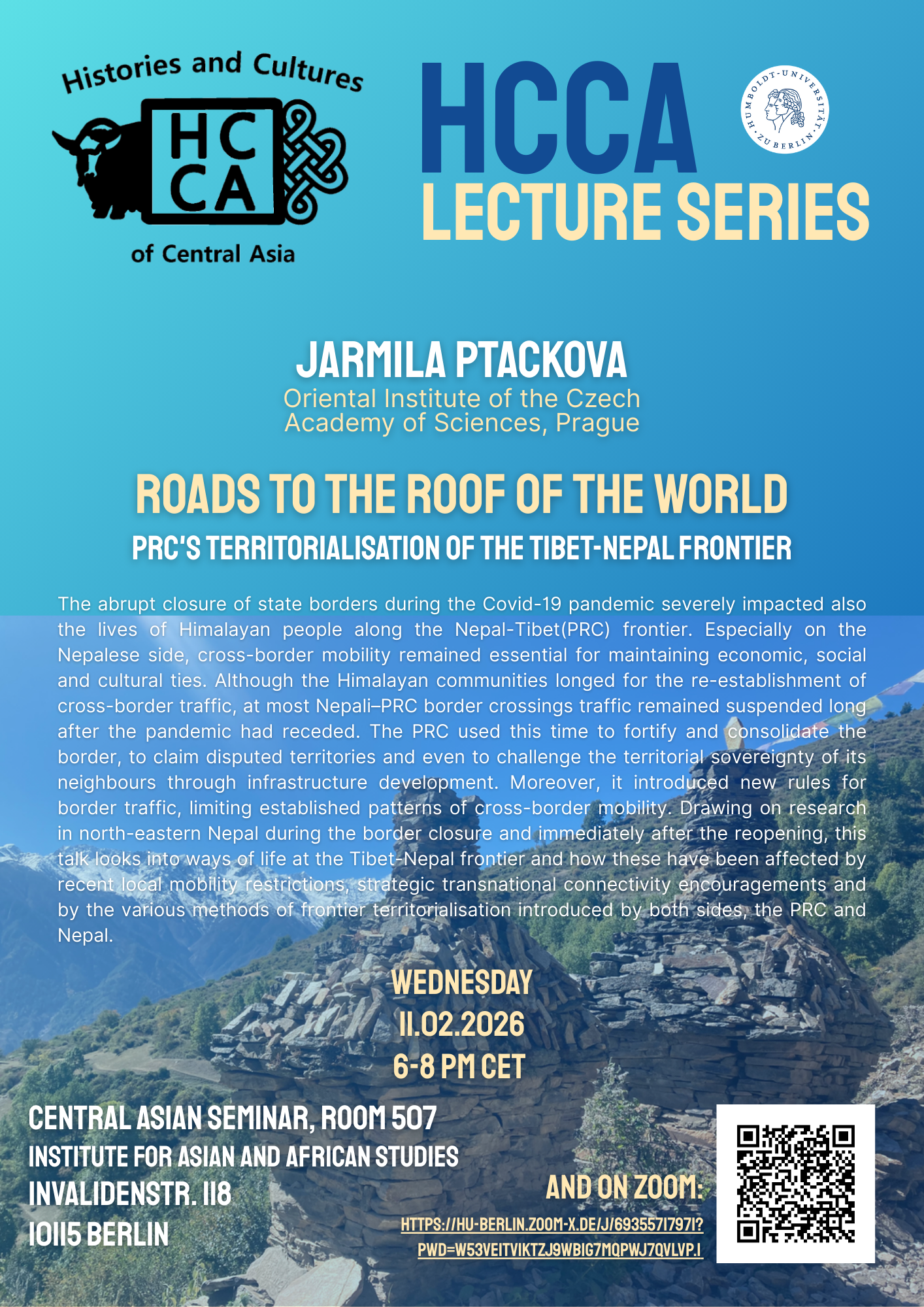 pozvánka HCCA lecture series